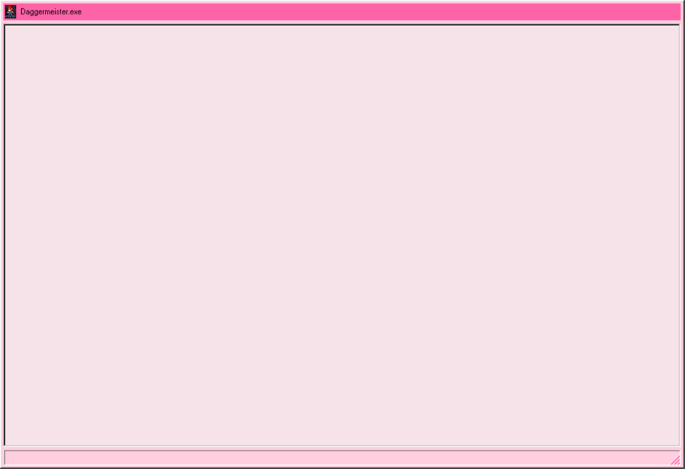 Daggermeister Game Window